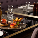 Mercure Leicester The Grand Hotel, Marco's New York Italian Restaurant, burger and chips