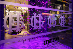 Mercure Leicester The Grand Hotel LGH Monogram on the hotel front window