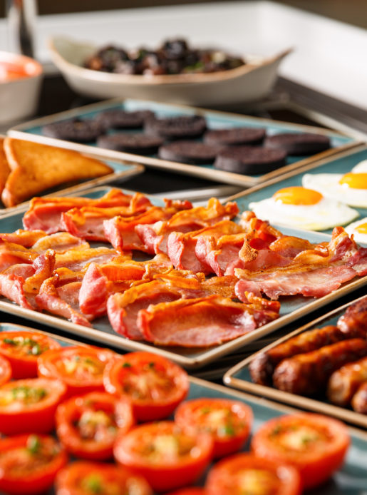 Breakfast buffet at Mercure Leicester The Grand Hotel