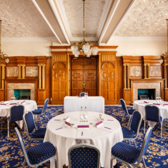 Alexandra room meeting room setup at Mercure Leicester The Grand Hotel