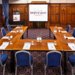 Empress room meeting setup at Mercure Leicester The Grand Hotel