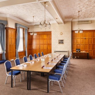 Tudor meeting room setup at Mercure Leicester The Grand Hotel